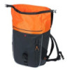 Sac à Dos Basil Miles Tarpaulin Nordlicht 17L Noir/Orange