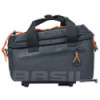 Sacoche Porte-Bagages Basil Miles Tarpaulin 7L Noir/Orange