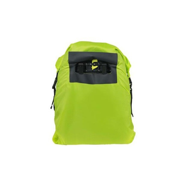 Housse Verticale de Sac à Dos Basil Keep Dry & Clean Jaune Fluo