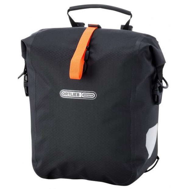 Paire de Sacoches Ortlieb Gravel-Pack Noir/Orange