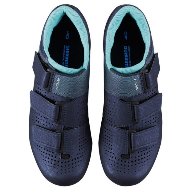 Chaussures Route Femmes Shimano RC1W Bleu Marine